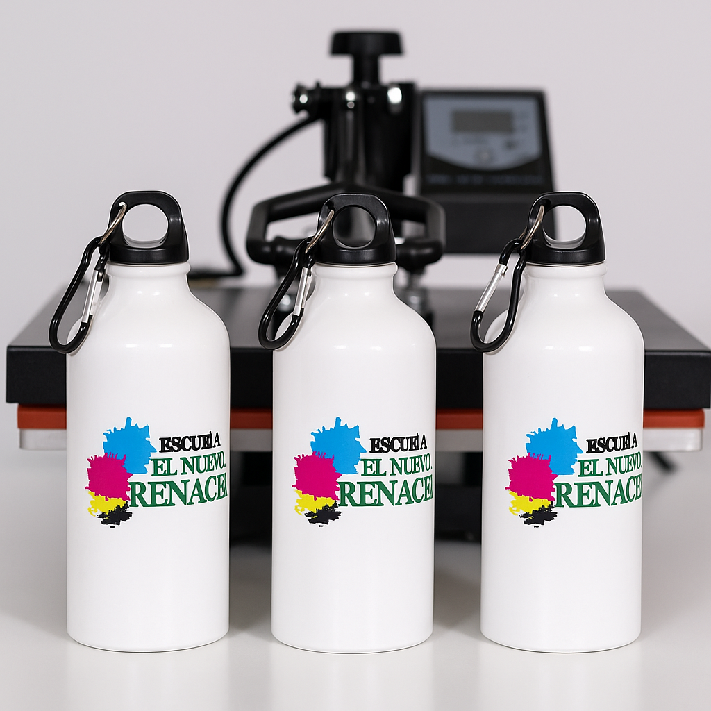 Thermo personalizado con DTF UV o sublimación